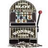 Hongu Salvadanaio mini Slot Machine Leva Stile Las Vegas Gioco Arcade 13x18 cm