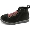 Cafè noir Caffe Noir ts6200 stivaletto allacciato camoscio testa moro cerniera aterale 2/3