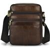 Does not apply Borsello Uomo Pelle, Borsa a Tracolla Uomo in Vera Pelle Tipo Messenger Bag Bors
