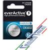 Batteria Tampone CR2032 3V EverActive al litio per Notebook PC e dispositivi