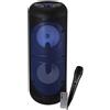 KARMA HPS T252BL Diffusore Amplificato a Batteria 40W BLU Bluetooth Dj Karaoke
