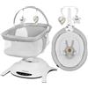 Lionelo Bella Set - Sdraietta Neonato Elettrica Max 9Kg + Culletta Concrete Grey