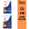 Vebi topicida in esca per topi ratti professionale veleno busta 1,5 kg 2 pz