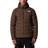 The North Face Giacca da Uomo con Cappuccio Aconcagua 3 Marrone Codice NF0A84...