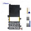 1/2 PC Batteria Per Asus Transformer Book Flip TP550 C21N1333 Ricambio + Arnese