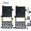 1/2 PC Batteria Per Asus Transformer Book Flip TP550 C21N1333 Ricambio + Arnese