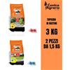 Vebi Topicida Protemax in esca topi ratti professionale veleno busta 1,5 kg 2 pz