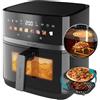 Cecotec Cecofry&Grill Duoheat 8000 Singolo 8 L Indipendente 2200 W Friggitrice a