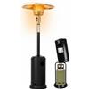 Eglemtek Fungo riscaldante a gas 14000 W Max stufa esterno terrazzo giardino piscina nero