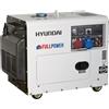 Hyundai Generatore di corrente Monofase e Trifase Full Power Hyundai DHY8500SE-T 6 kW