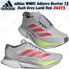 adidas WMNS Adizero Boston 12 Dash Grey Lucid Red JI4473 taglia donna