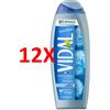 VIDAL 12 X Vidal Doccia Schiuma250 Ml Talco