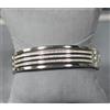 Bracciale donna in acciaio rigido / schiava