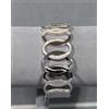Bracciale donna in acciaio rigido / schiava
