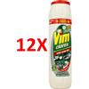VIM 12 X Vim Clorex Pulitore Universale Polvere 750 Grammi