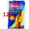 VILEDA 12 X Vileda Guanti Super Universal 8 Media