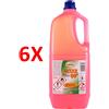 AMACASA 6 X Alcool Etilico Denaturato 90° Gradi Amacasa 2000 Ml