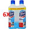 LYSOFORM 6 X Lysoform Casa Disinfetta E Pulisce Classico 2 Pezzi Da 1100 Ml