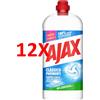 AJAX 12 X Ajax Detersivo Pavimenti Classico Igiene E Freschezza 1,25 L
