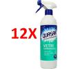 QUASAR 12 X Quasar Vetri Con Ammoniaca Trigger 580 Ml