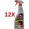 RHUTTEN 12 X Rhutten Fuliggi Stop Pulitore Vetri Caminetti Stufe Forni Trigger 750 Ml