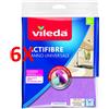 VILEDA 6 X Vileda Actifibre Panno Universale 2 Pz