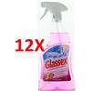 GLASSEX 12 X Glassex Detergente Multiuso Aceto Spray 500 Ml.