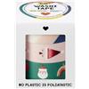 folia 26458 - Washi Tape Merry JINGLING, 4 x 5 m, Nastro Adesivo in Carta di Riso, hotfoil in 4 Disegni Natalizi, per Creare, Decorare e abbellire