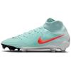 Nike Scarpe da Calcio Scarpa da Calcio A Taglio Alto Fg Phantom Luna 2 PRO, Mint/Atomic Red-off Noir, FJ2575-300, 44 EU (10 US)