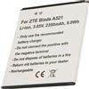 Avizar Batteria per Smartphone ZTE Blade A521 / A520 / A520C Li-ion 3.85V 2350mAh 9Wh