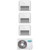 Hisense Climatizzatore Console Trial Split 9+9+12 btu A++/A+ 3AMW52U4RJC Turbo Hisense