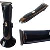 GEMEI TAGLIA CAPELLI ELETTRICO CORDLESS RASOIO REGOLA BARBA RICARICABILE 4 PETTINI 823