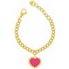 Ops! Bracciale donna OPS Objects catena dorata cuore regolabile OPS-LUX59 OPS-LUX61