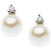 Comete Orecchini Donna COMETE Easy Basic ORO DIAMANTI PERLE codice ORP664