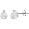 Comete Orecchini Donna COMETE Storia di Luce ORO PERLA DIAMANTI codice ORP766