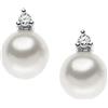 Comete Orecchini Donna COMETE PUNTI LUCE PERLE ORO DIAMANTI codice ORP545