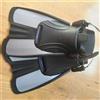 Effea Mezze pinne Effea pinna corta allenamento nuoto piscina mare mis.S (da 34 a 38)
