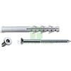 UTENSILERIA 25PZ TASSELLO NYLON 'LATER CORNICE' C10A 200 LUVT 10 X 200 VITE TORX T40 7 X 20: