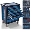 HYUNDAI Carrello portautensili completo attrezzi officina Hyundai 175 pz porta utensili