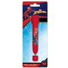TrAdE Shop Traesio PENNA CON TORCIA GRAFICA SPIDERMAN ACCESSORI PER SCUOLA REGALO FESTE BAMBINI 954
