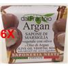 NESTI 6 X Nesti Dante Saponetta Dal Frantoio Olio Oliva E Argan 100 Gr
