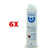 Infasil 6 X Infasil Deodorante Spray Neutro Extra Delicato Antimacchia 150 Ml