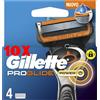 Gillette 10 X Gillette Proglide Power Lame Ricambio 4 Pz