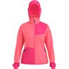 Great Escapes Coxe evo lady tech fleece full zip calypso coral/raspberry