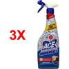 ACE 3 X Ace Spray Sgrassatore Universale Marsiglia 600 Ml