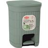 Stefanplast Pattumiera Cestino da Bagno con Pedale 6L Domus Plastica Piccola