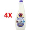 CHANTECLAIR 4 X Chanteclair Sgrassatore Lavanda Ricarica 600 Ml Universale
