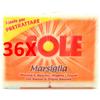 SOLE 36 X Sole Sapone Bucato Pezzi Marsiglia Bianco 2 Pezzi 500 Grammi Pretrattare