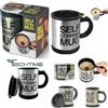 TAZZA AUTOMESCOLANTE TERMICA MISCELA SCHIUMA CAFFE SELF STIRRING MUG IDEA REGALO