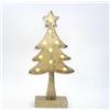 SUD IMPORT Albero di Natale in metallo con mini Led luminoso 28 cm